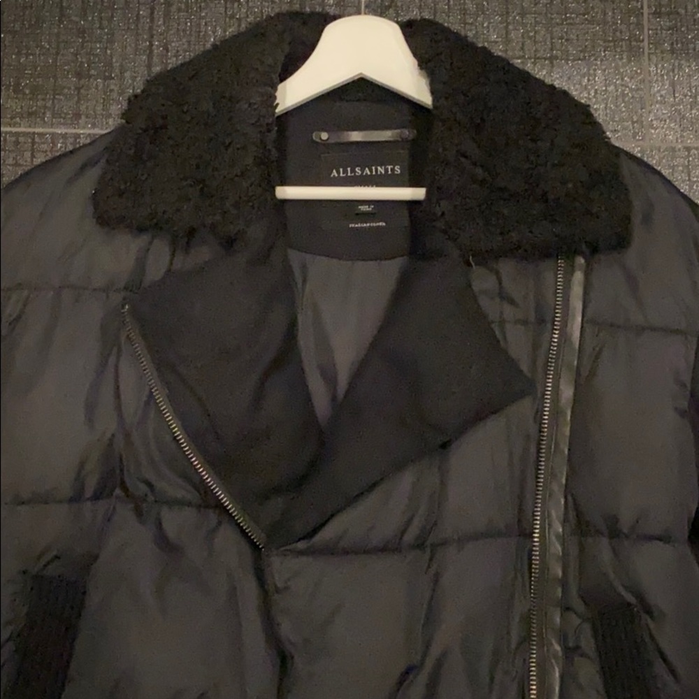 All Saints women’s coat Size Small